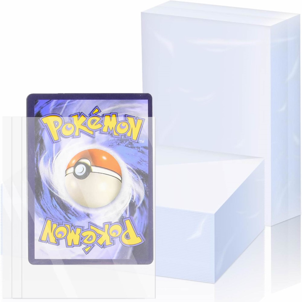 Collector Card Sleeve - 200 حافظة شفافة لبطاقات الـ Penny،