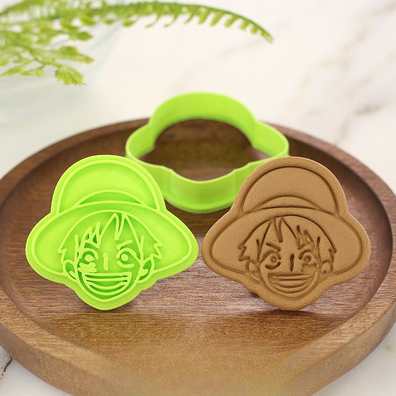 Anime One Piece Merchandise - قالب طهي وتشكيل على شكل شخصيات