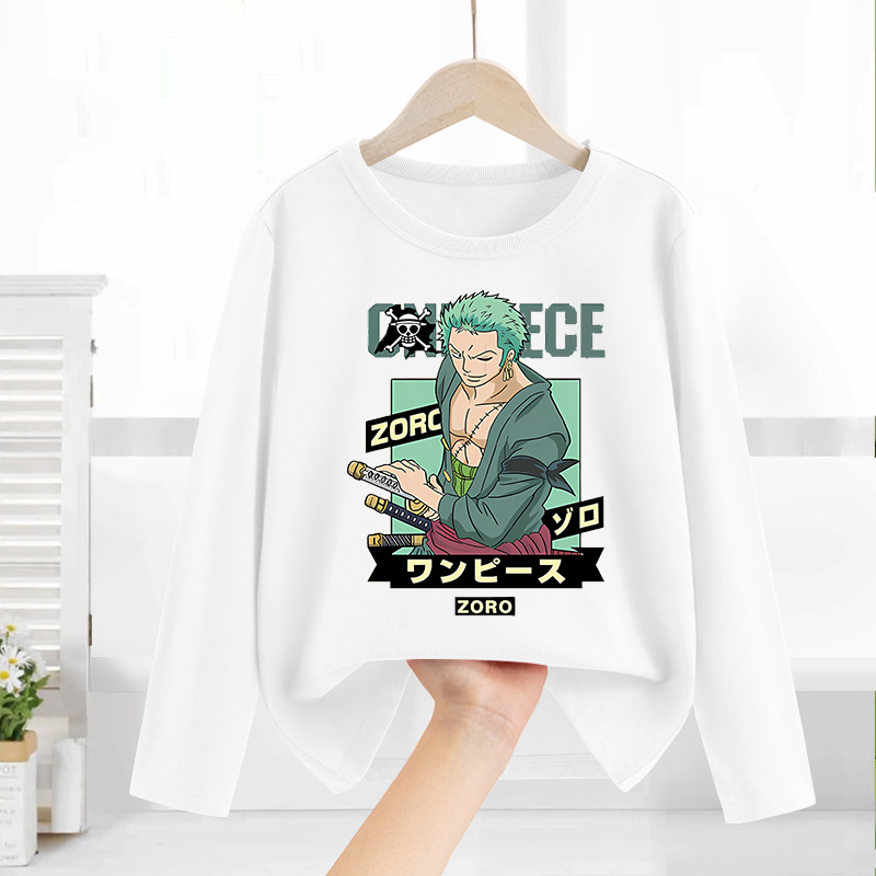 قميص أطفال بأكمام طويلة مطبوع  - مراجعة Anime One Piece Merchandise وسعره