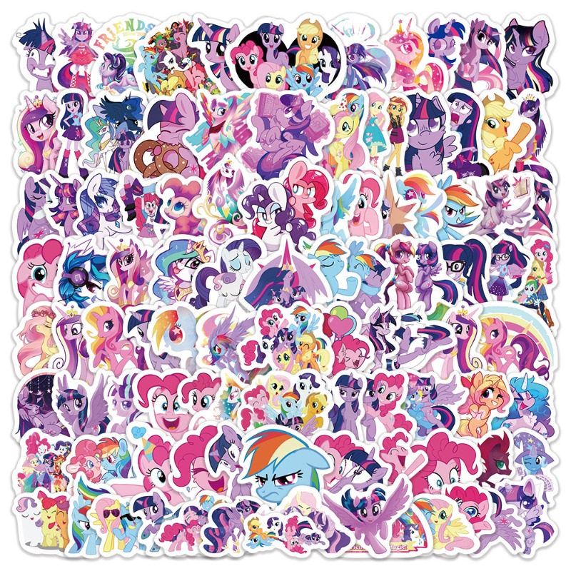 100 قطعة ملصقات كرتونية بنمط م - مراجعة Free Anime Merchandise وسعره