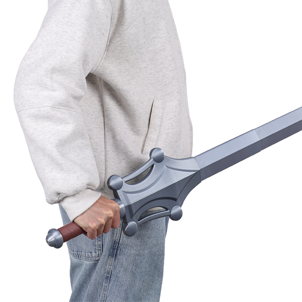 سيف خيالي بطول 94 سم، زينة تنك - مراجعة Cosplay Prop Sword وسعره