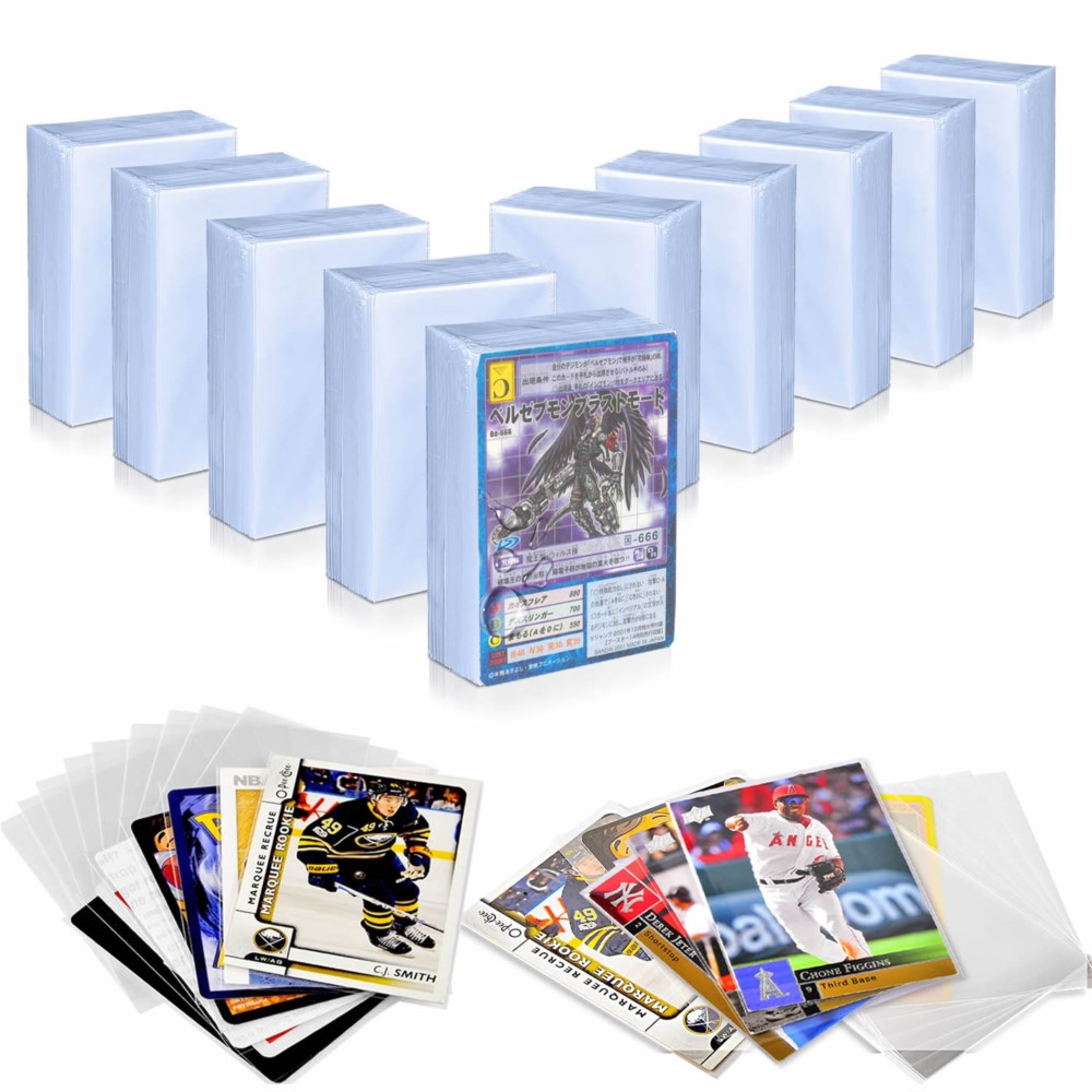 200 حافظة شفافة لبطاقات الـ Pe - مراجعة Collector Card Sleeve وسعره