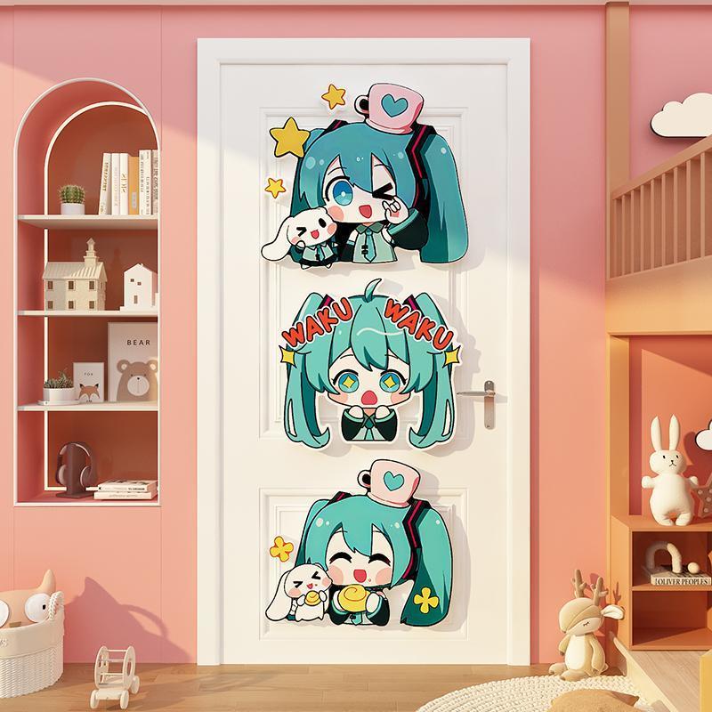 ملصق كاواي هاتسوني ميكو لتزيين - مراجعة Anime Merchandise From Japan وسعره