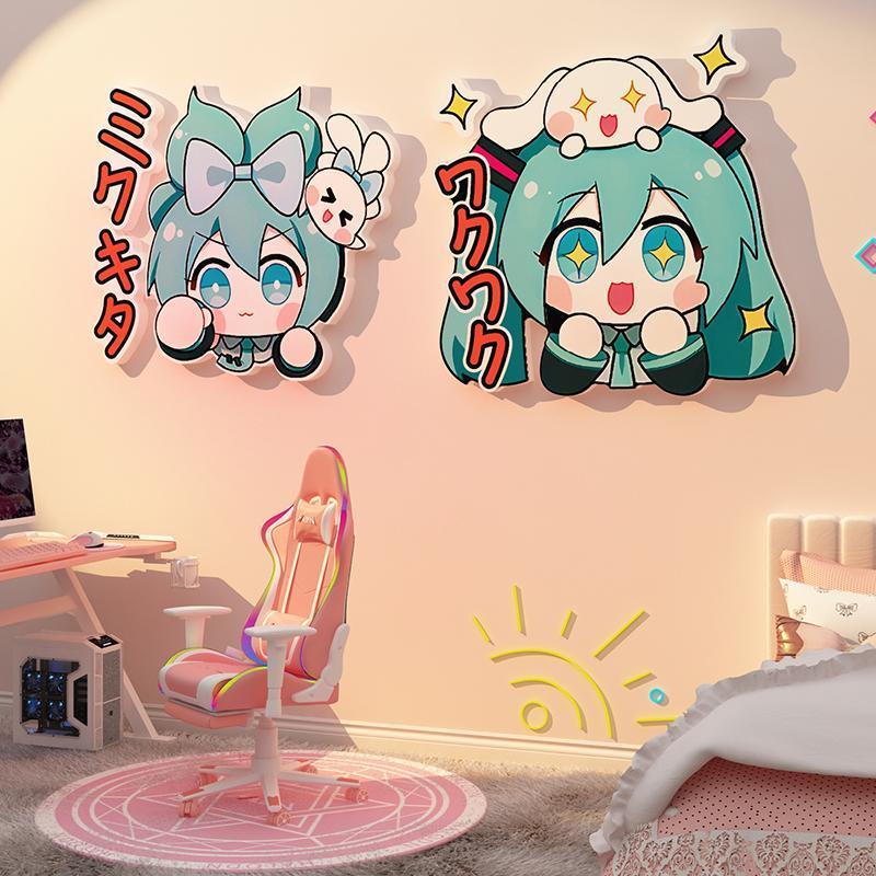 ملصق كاواي هاتسوني ميكو لتزيين - مراجعة Anime Merchandise From Japan وسعره