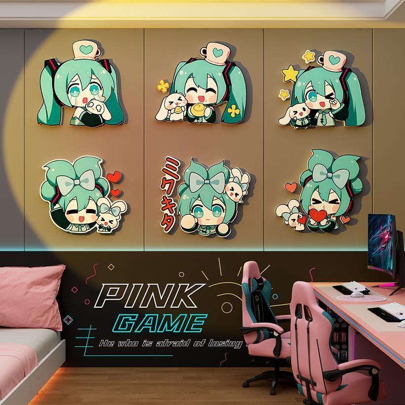ملصق كاواي هاتسوني ميكو لتزيين - مراجعة Anime Merchandise From Japan وسعره