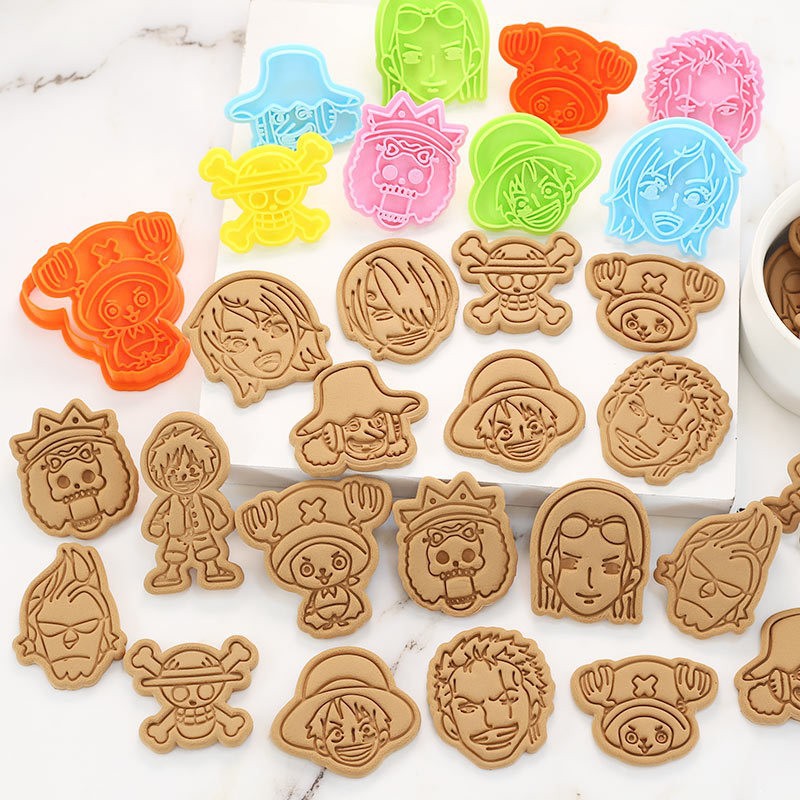 قالب طهي وتشكيل على شكل شخصيات - مراجعة Anime One Piece Merchandise وسعره